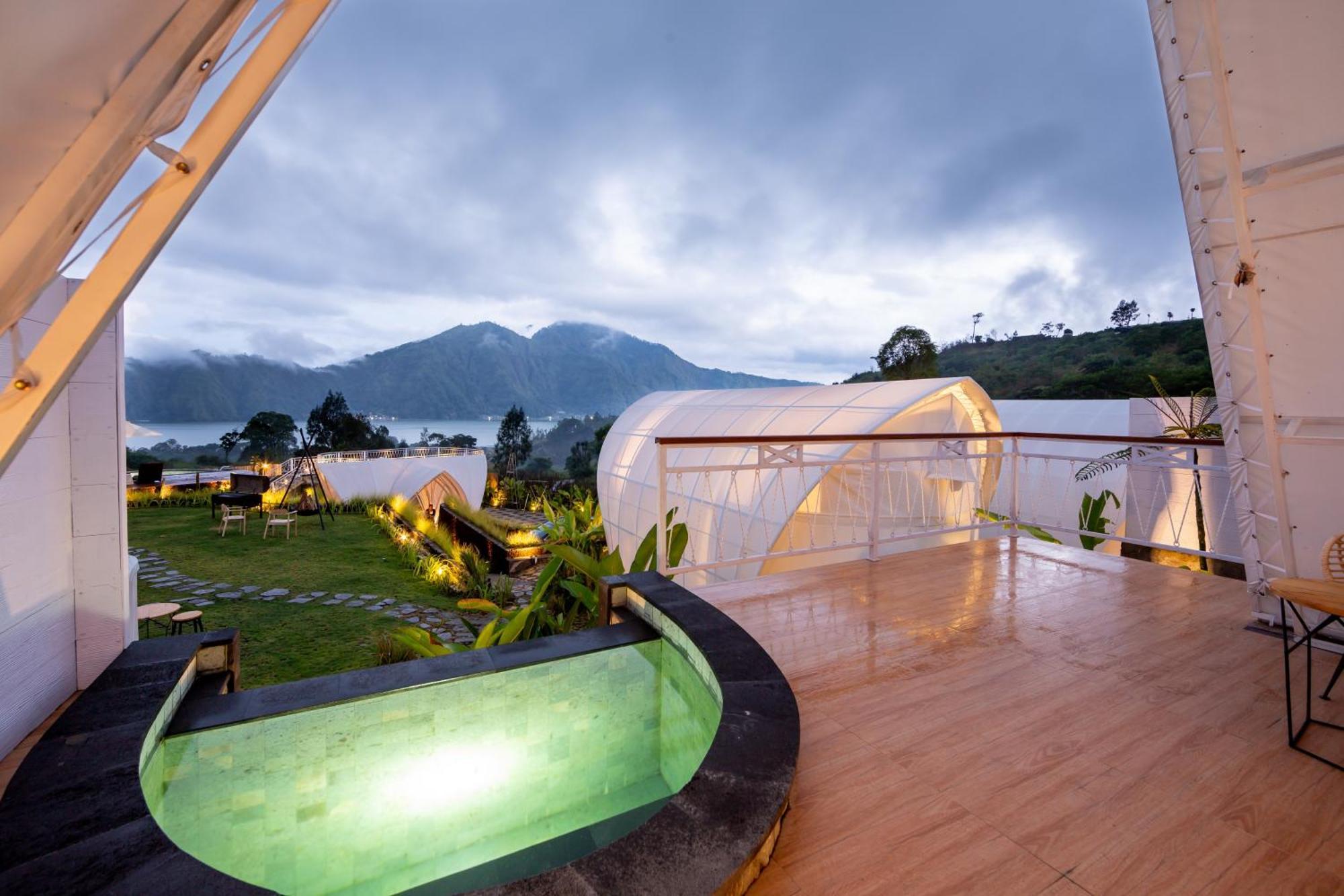 The Dewi Kintamani Luxury Glamping And Natural Hotspring المظهر الخارجي الصورة