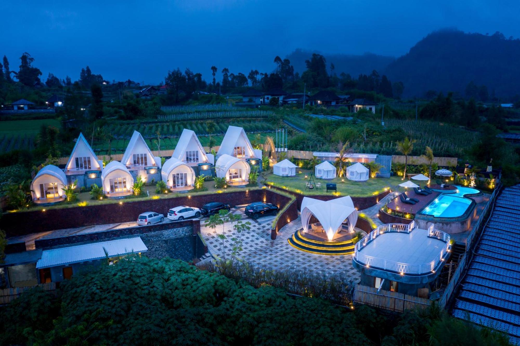 The Dewi Kintamani Luxury Glamping And Natural Hotspring المظهر الخارجي الصورة