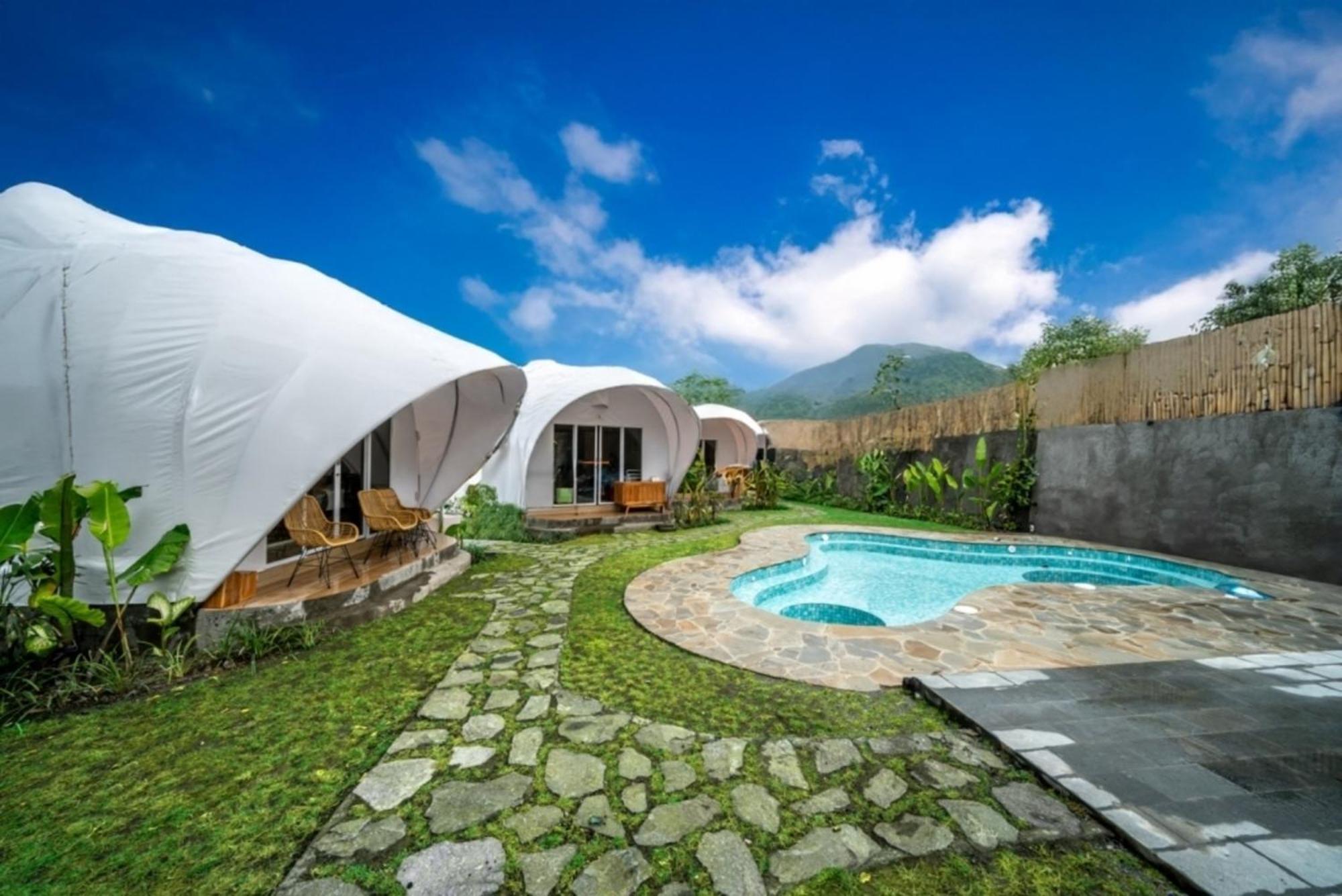 The Dewi Kintamani Luxury Glamping And Natural Hotspring المظهر الخارجي الصورة
